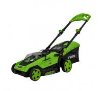 Cortacésped a batería vito 40v 40 cm ancho de corte de autonomía