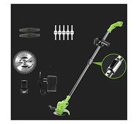 Cortacésped, Cortacésped de 12V, cortacésped eléctrico inalámbrico, Litio, desmalezadora eléctrica, artefacto for podar jardín(12v Green Type A)