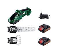 Cortacésped, Cortasetos eléctrico 2 en 1, 13000rpm, cortacésped doméstico, Tijeras for arbustos de jardín, for césped, Herramienta eléctrica(Option 6 - Green)