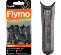 Cortacésped Cuchillas de Plástico Paquete 6 Para Flymo Luz Minimo, Genuino Parte