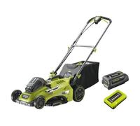 Ryobi RYO4892210206060 Cortacésped Inalámbrico Max Power 36V, 46 cm, con Batería 5.0 AH - Recolección y Mulching