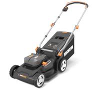 Cortacésped de batería worx nitro 40v 41 cm ancho de corte con batería y cargador incluidos