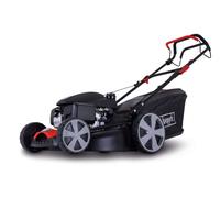 Cortacesped de gasolina autopropulsado 6en1 166cc 51cm Scheppach ms170-51h