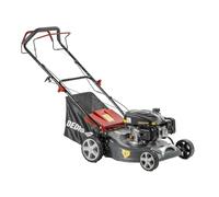 Cortacésped de Gasolina con accionamiento de 2,4 kW Garden DEDRA, Motor Loncina 139 CM, Ancho de Corte de 43 cm, Ajuste de Altura de Corte Central 25-75 mm (6 Niveles)