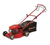 Einhell Cortacésped de Gasolina GC-PM 46/5 S (2 kW, hasta 1400 m², 1 Cilindro, Motor de 4 Tiempos, tracción Trasera, Ajuste de Altura de Corte Central de 9 Niveles 25 a 60 mm)