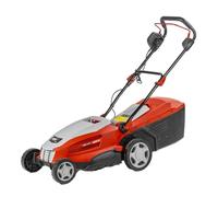 Cortacésped eléctrico Garden DEDRA, Ancho de Corte 420 mm, Todos los Tipos de césped - 40 l Saco de Recoger, 1800 W, Corte de 20 - 70 mm, Plegable, Peso 16 kg con Mango ergonómico