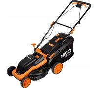 Cortacésped eléctrico Neo Tools 1600W 38 cm con cesto 45 L y mulching