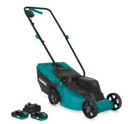 Cortacésped inalámbrico 20V - motor sin escobillas - 32 cm | 2 baterías de 2.0Ah y cargador