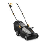 Cortacésped inalámbrico Alpina AL1 3820 Li, ancho de corte de 38 cm, batería de 20 V (2 x 4 Ah), 550 W, hasta 350 m², batería y cargador incluidos, negro