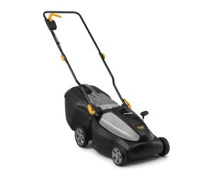 Cortacésped inalámbrico Alpina AL1 3820 Li, ancho de corte de 38 cm, batería de 20 V (2 x 4 Ah), 550 W, hasta 350 m², batería y cargador incluidos, negro