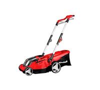 Einhell Cortacésped a batería - GE-CM 36/37 Li-Solo Power X-Change. iones de litio, ajuste de altura de corte central de 6 niveles 25-75 mm, cesta de recogida de hierba de 45 l. Sin batería y cargador