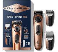 Cortacésped para Barba Eléctrico Hombre King C. Gillette Pro Con De Precisión