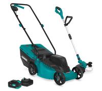 Cortacésped y cortabordes inalámbricos 20V | Batería de 4.0Ah y cargador