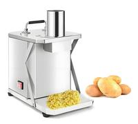Cortador automático de frutas y verduras, cortador eléctrico para uso comercial, cuchillas de acero inoxidable para cortar eficientemente varios ingredientes