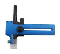 Cortador circular de brújula con mango de trinquete, recortador de papel giratorio para círculos de 0.79 a 5.9 pulgadas en tela de cartulina, bricolaje, álbumes de recortes, escuela, oficina