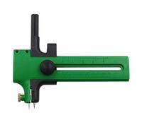 Cortador circular de brújula, recortador de papel giratorio con mango de trinquete para círculos de 0.79 a 5.9 pulgadas, herramienta para hacer tarjetas de álbumes de recortes