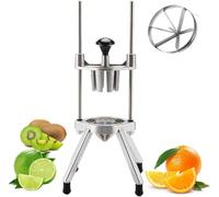 Cortador comercial de frutas en gajos, 4-6-8-12 cuchillas, divisor inox 8-Wedge