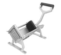 Cortador comercial de papas fritas, máquina manual para cortar patatas con pies de succión para verduras, cebollas y frutas; cortador de tiras gruesas de acero inoxidable para uso (yo como)