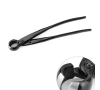 Cortador cóncavo de bonsái de acero al manganeso de 210 mm, herramienta de corte de ramas ergonómicas para podar ramas pequeñas y crear cortes huecos