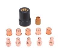 Cortador de 12 PC Kit de consumo compatible con Eastwood Versa Cut 40 CB50 La antorcha incluye la tapa de las puntas de los electrodos la parte del remolino