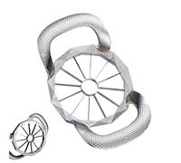 Cortador de 12 rebanadas, cortador de peras de acero inoxidable, ayudante de cocina con función de extracción de semillas y separador de patatas para el hogar, hotel, viajes, camping