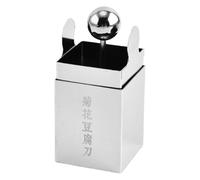 Cortador de - 4x4x8,5 cm, Acero Inoxidable 304, Picador de Altamente Eficiente, Tamiz para Cortar Verduras y Molde ďe Prensa | Cortador đe ţofu, rallador d́e queso, cuchillo d̄e ťofu dé cris