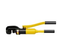 Cortador de acero hidráulico manual de 22 mm - 13 toneladas de fuerza de corte - Cabeza en forma de C para cambiar fácilmente las herramientas - Bomba a prueba de aceite - Incluye maletín de