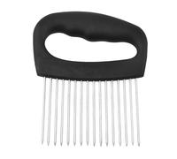 Cortador de agujas de cebolla de acero inoxidable 304, conector para cebolla, herramienta de cocina, tenedor, ablandador de carne, aguja para carne suelta, soporte para tenedor de cebolla de acero