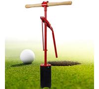 Cortador de agujeros de golf, excavadora manual con mango, perforadora de agujeros de acción de palanca para greens de golf