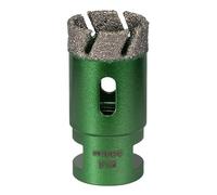 Cortador de agujeros de rosca M14 con revestimiento de diamantina para corte de alta velocidad de 6 a 50 mm con dientes antivibración, herramienta de corte rápido de agujero de diamantina