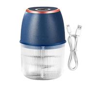 Cortador de Ajo Eléctrico - 350ml Herramienta De Cocina Procesador De Alimentos,Máquina Cortadora de Pequeña,Para Verduras Comida Carne Chile Fruta Frijoles Vegetales Ajo