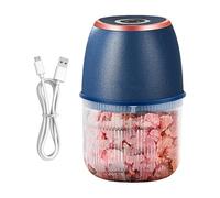 Cortador de Ajo Eléctrico, 350ml Utensilio de Cocina USB Trituradora de Alimentos, Máquina Cortadora de Pequeña, para Vegetales Alimentos Carne Jengibre Fruta Ajo Frijoles