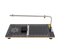 Cortador de alambre caliente de poliestireno, 30 W, altura de corte de 20 cm, banco de trabajo calibrado, rango de temperatura 50 - 300 ℃, cortadora de alambre caliente para poliestireno y espuma, 78