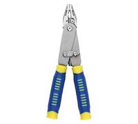 Cortador de alambre pelacables - Herramienta multifunción para pelar cables, accesorios plegables para electricistas con múltiples funciones para cortar reparación de engaste proyectos de trabajo en