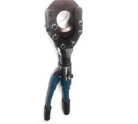 Cortador de alambre, tijeras de cable hidráulicas, cortacables, 50 mm, tijeras de corte de cobre 70 kN, cable CU, aluminio y teléfono, 600 mm de longitud, 7 kg de peso