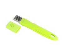 Cortador de Alimentos para la Cocina,Cortador Manual de Cocina - Rebanador de Verduras de Acero Inoxidable,para Viajar Acampar y Cocinar y Ajo