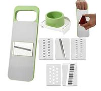 Cortador de Alimentos - Picador de Verduras y Cebolla para Cocina | Pelador De Frutas Rallador De Queso Utensilios De Cocina Para Ajo Tomate Patata Pepino Limón Repollo Hogar Restaurante