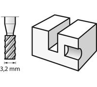Cortador de alta velocidad BOSCH Mpx2 5000194 Espiga 3,2