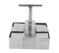 Cortador de arcilla de acero inoxidable, émbolo con resorte para herramienta de cocina de Corte de Precisión (Large)
