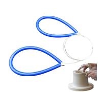 Cortador de arcilla - Herramienta multifuncional de alambre de acero de 44 cm | Cortacables para arcilla con mangos de acero inoxidable afilado, herramientas de corte para torno de cerámica - Utens