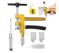 Cortador de Azulejos de Vidrio - Alicate De Mosaico 2 En 1,Herramienta Para Cortar Vidrio,Para Taller En Casa Arte Con Botellas Espejos Manualidades Y Proyectos DIY