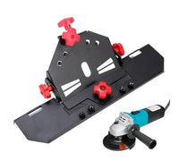 Cortador De Azulejos - Herramienta De Chaflán Deslizante Fácil Glide, Precisión De Guía De Corte De 45 Grinder Ángulo | Acoplamiento De Azulejos Múltiples Y Corte De Bisel Para Azulejos De Vidrio