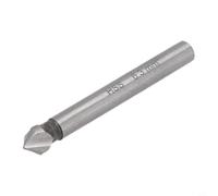 Cortador de biselado automático de 3 flautas de 90 grados para un trabajo eficiente en placas aislantes y de PVC (6,3 mm)