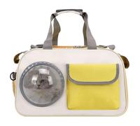 Cortador de, Bolsa de Transporte de con Ventana de Burbujas, Bolsa de Viaje de Mascotas Transpirable, 45x26x28cm, Nylon, PVC, con ventilación Completa, liviano y amigable para los Gatitos