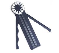 Cortador de bordes para trabajos de papel, cortadora de papel 12 en 1, con guía de líneas de corte y regla lateral, cortador de papel para manualidades, máquina de corte multifuncional con ondulado
