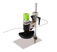 Cortador de botellas de cristal, 150 W, 6000 R/min, eléctrico, giratorio de 360 grados, función ajustable, cortador de botellas DIY, con 7 velocidades ajustables para botellas de vino, macetas de