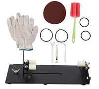 Cortador de botellas de vidrio: herramienta manual DIY para transformar botellas de vino en artesanías decorativas. Construcción metálica con kit completo de accesorios.