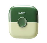 Cortador de cabello: peine de extremo dividido, artefacto de herramienta de peluquería | Peine de recorte de doble cuchilla, diseño de cubierta de polvo desmontable para cortar puntas de cabello dañad