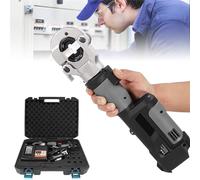 Cortador De Cable De Trinquete Herramienta cortadora de cables con trinquete alicates de crimpeado hidráulicos recargables rango de 16 a 300 mm² a batería para terminales de cobre y aluminio