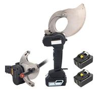 Cortador De Cable InaláMbrico cables de trinquete eléctrico de 18 V herramienta de corte inalámbrica recargable tijeras de engranaje de cobre y aluminio herramienta de corte de alambre con b